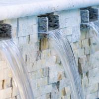 Backyard water feature