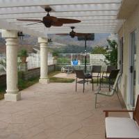 Backyard patio